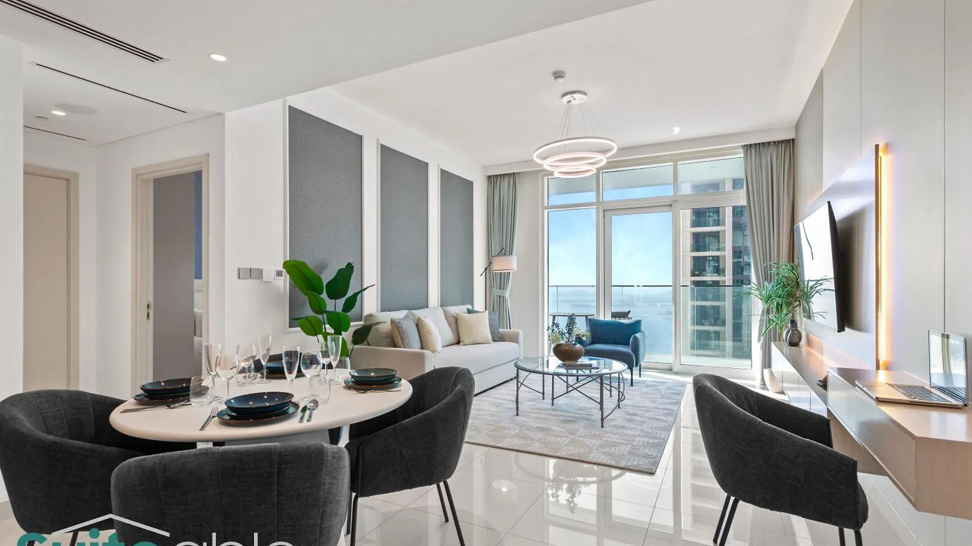 Apartment Breathtaking Elegance 1Bedroom In Emaar Beachfront Dubai