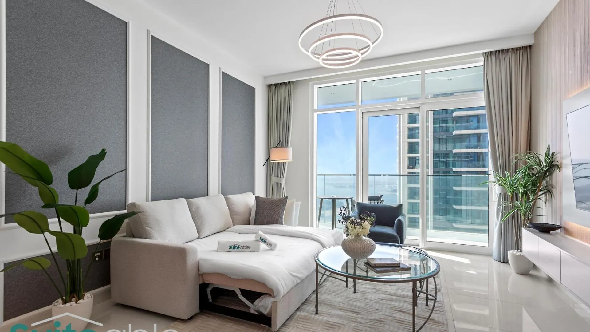 Breathtaking Elegance 1Bedroom In Emaar Beachfront Dubai 0*,
